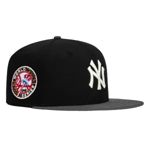 New Era 59Fifty New York Yankees 1949 World Series Patch Hat - Black, Graphite