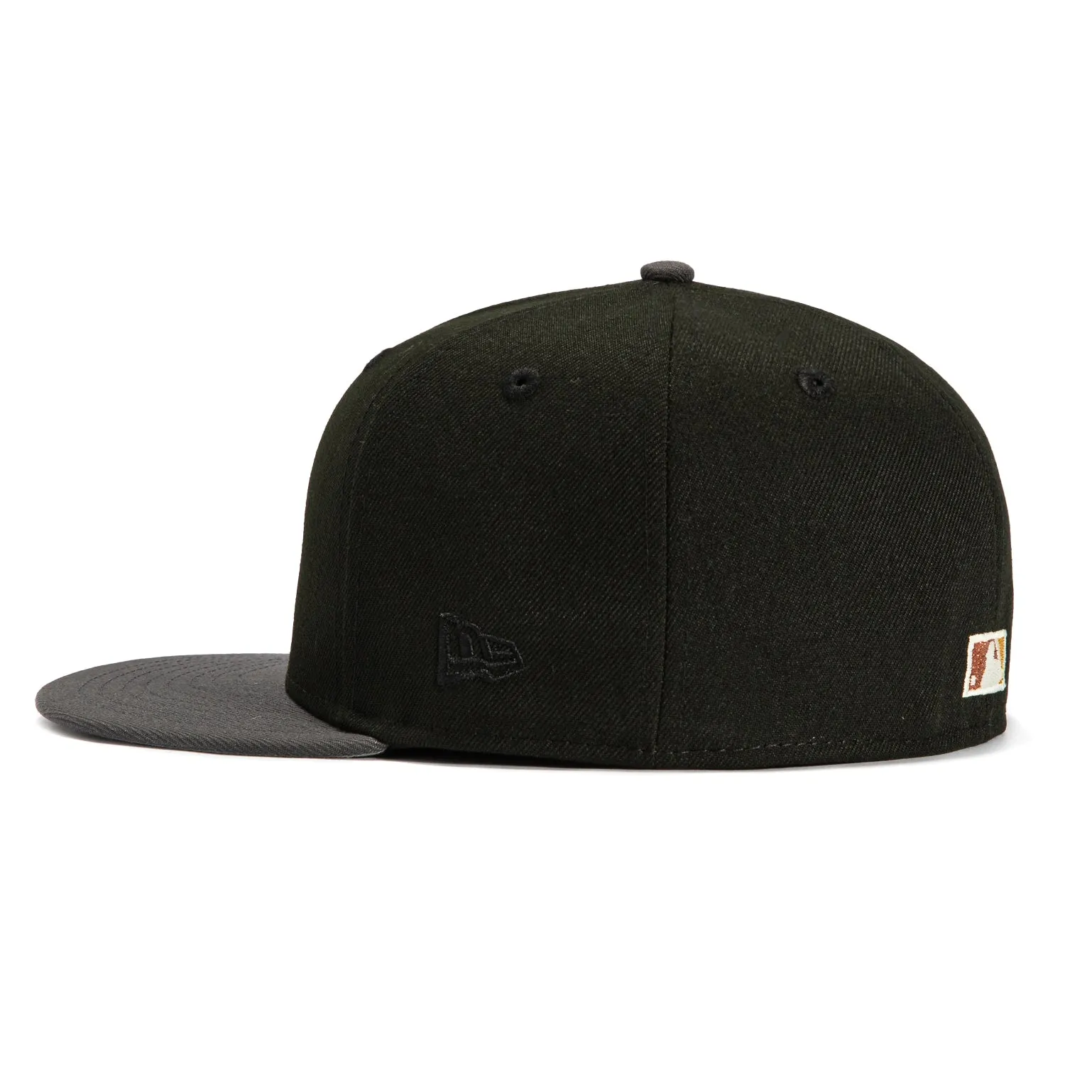 New Era 59Fifty New York Yankees 1949 World Series Patch Hat - Black, Graphite