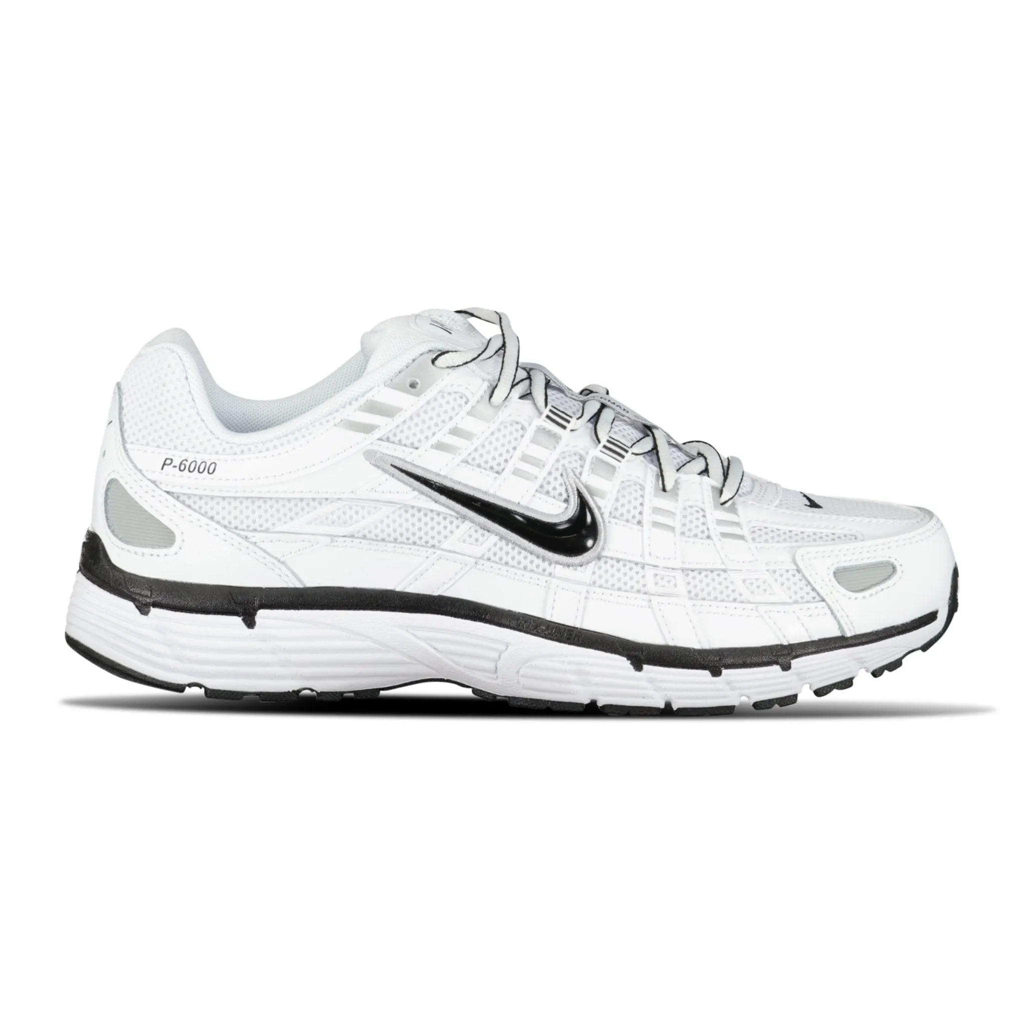NIKE P-6000 SUMMIT WHITE / BLACK / SILVER