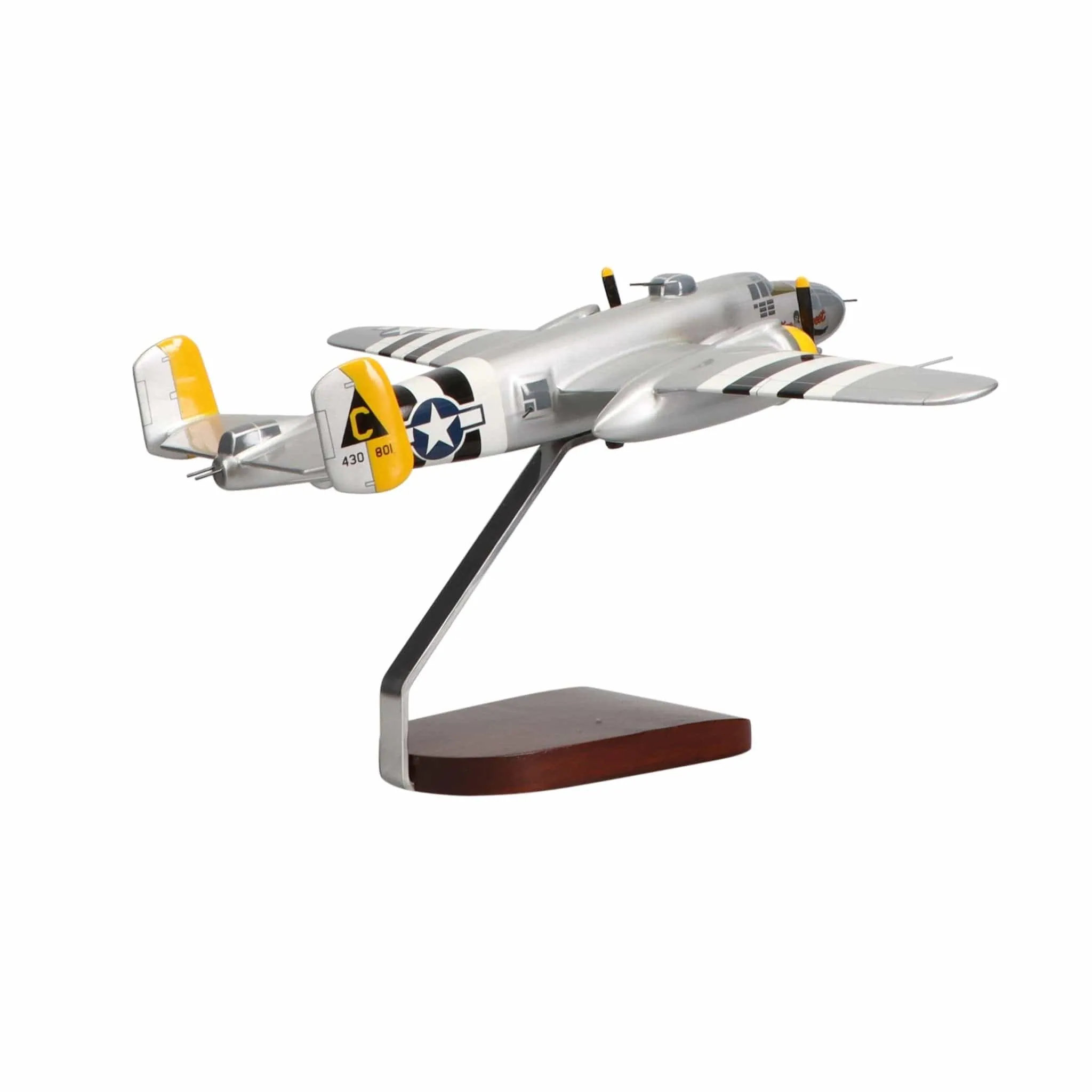 North American B-25J Mitchell "Executive Sweet" Large Mahogany Model