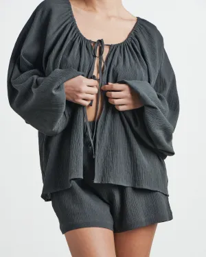 Oakleigh Blouse Black