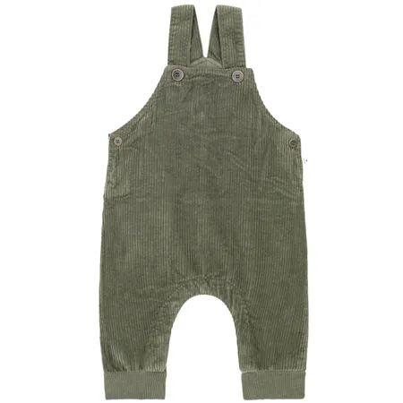 Olive Corduroy Dungarees