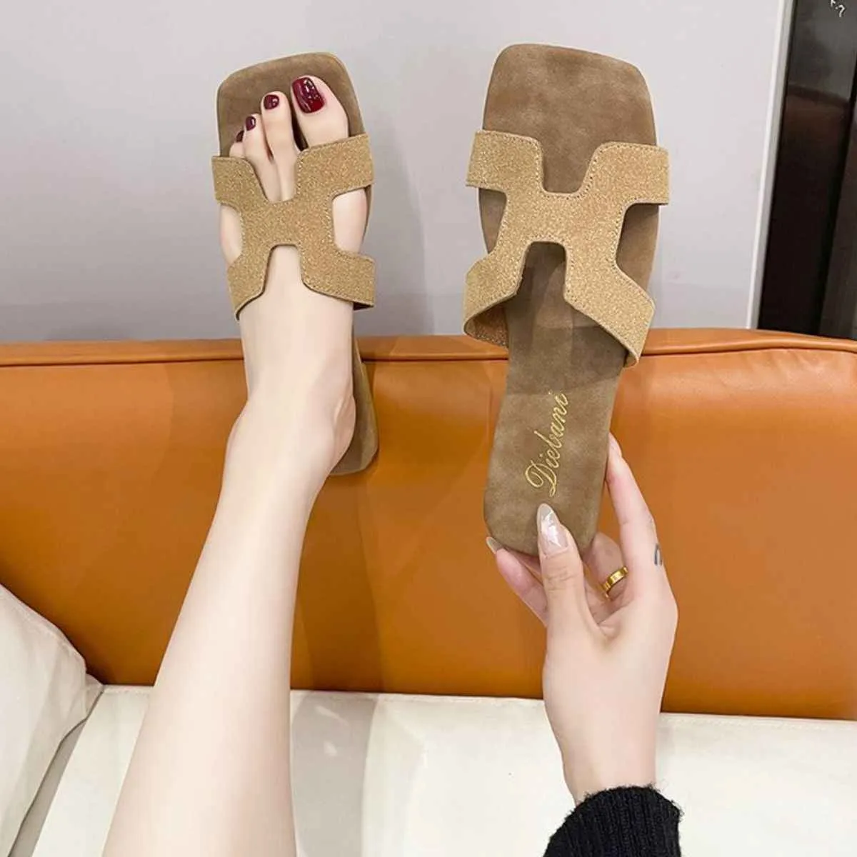 Open Toe Flats Sandals for Comfortable Summer Wear