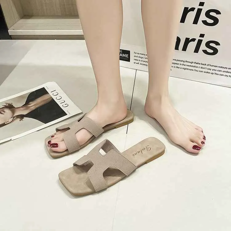 Open Toe Flats Sandals for Comfortable Summer Wear