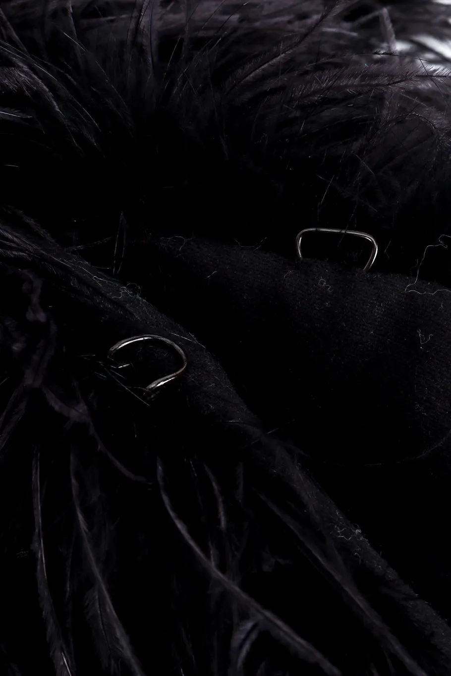 Ostrich Feather Vest