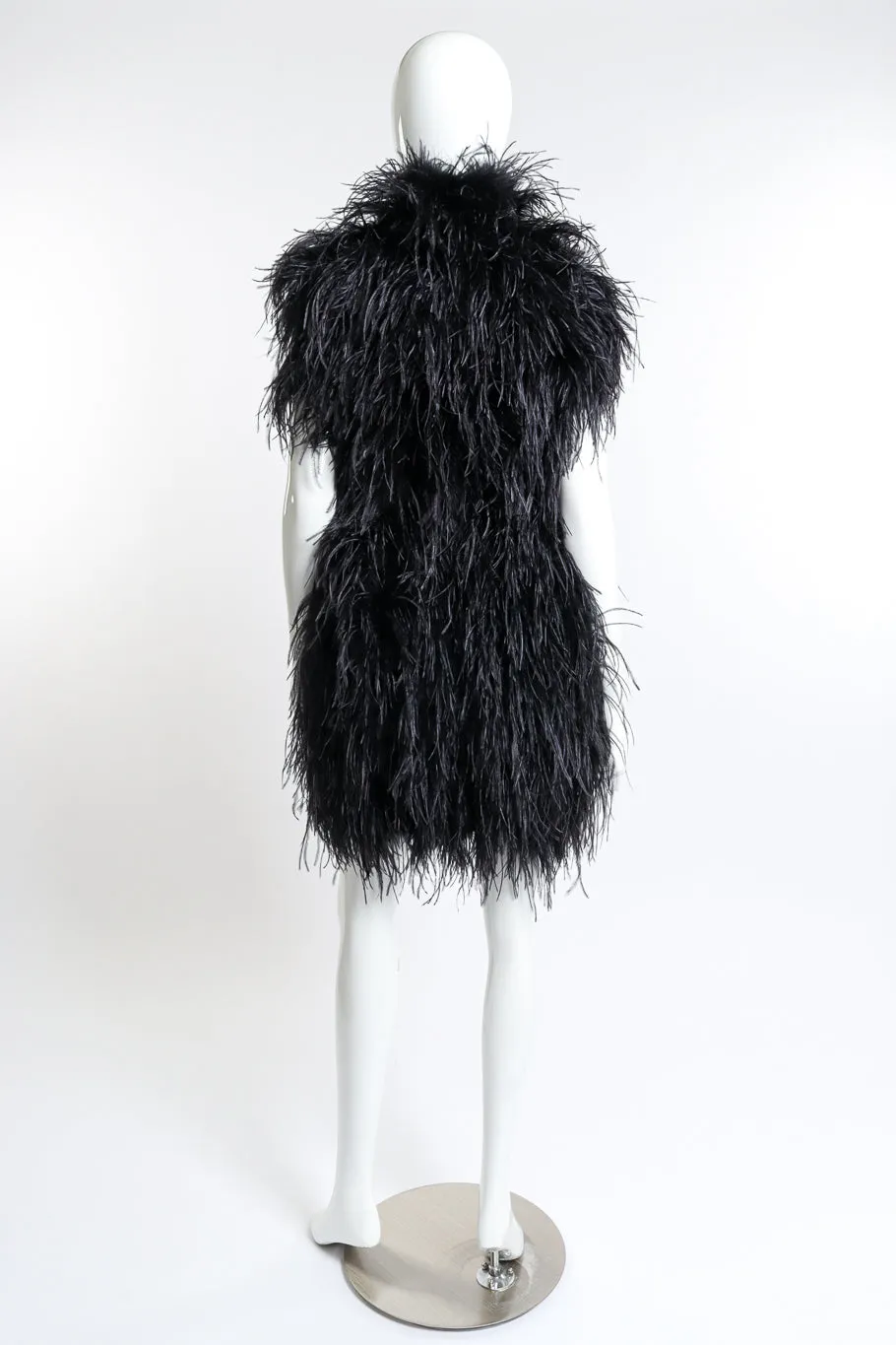 Ostrich Feather Vest