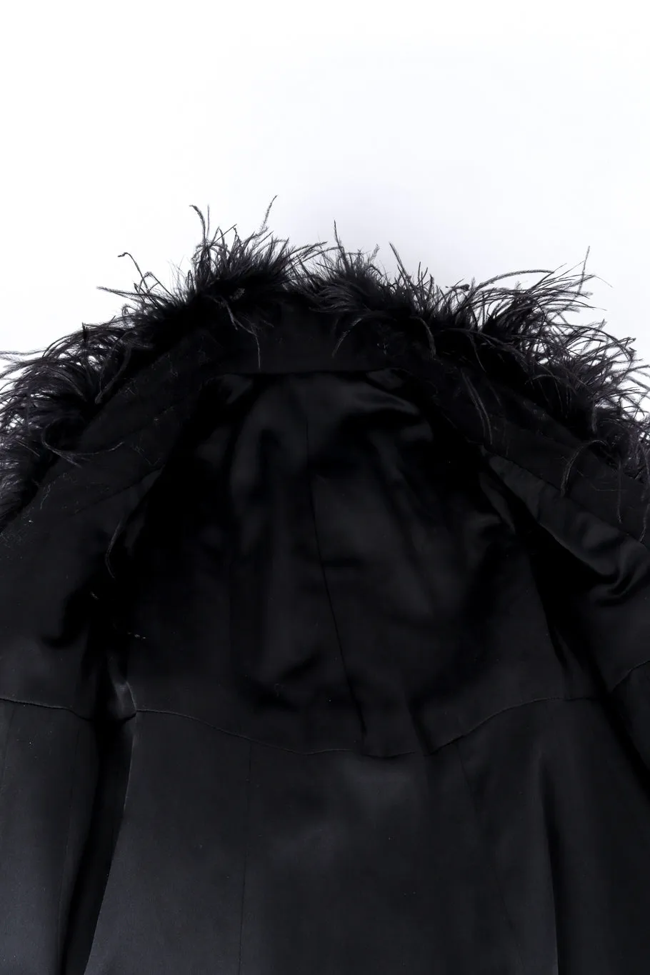 Ostrich Feather Vest