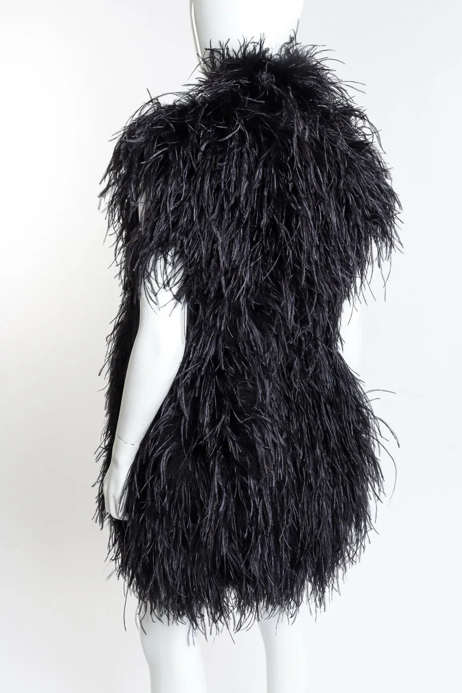 Ostrich Feather Vest
