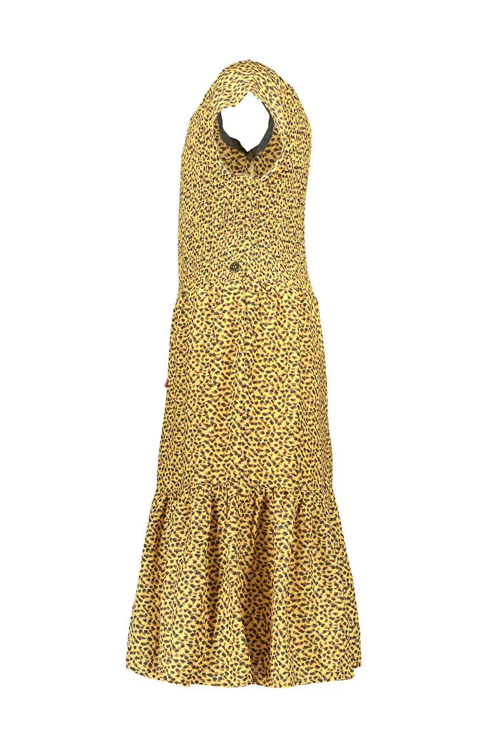Panther Maxi Smock Dress