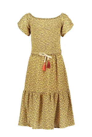 Panther Maxi Smock Dress