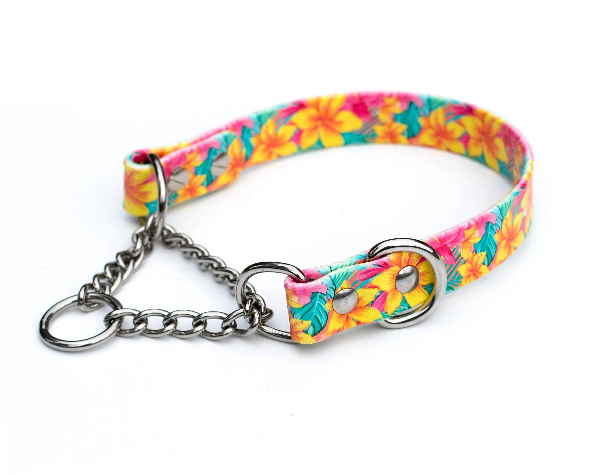 Patterned 1" Width BioThane® Martingale Collars