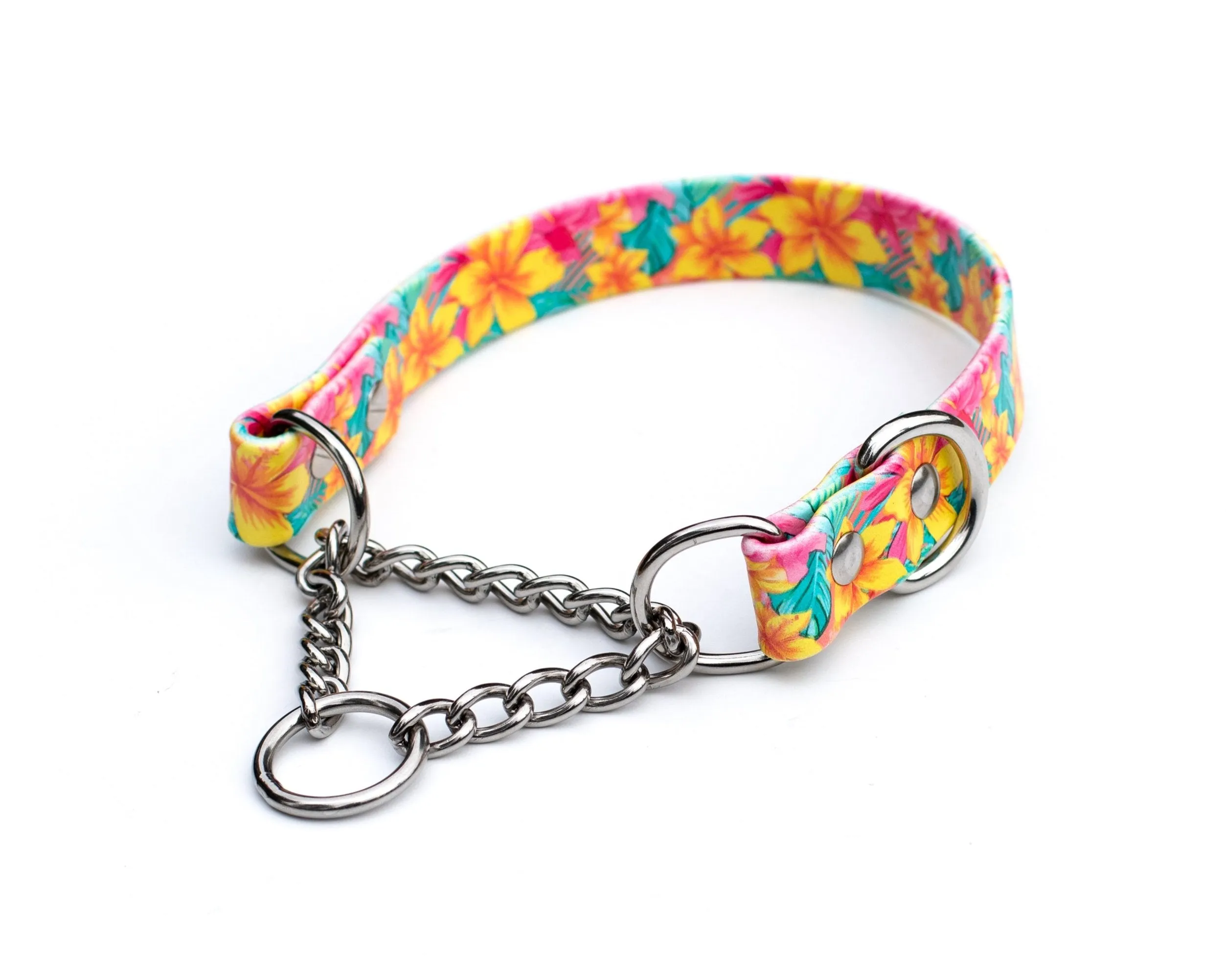 Patterned 1" Width BioThane® Martingale Collars