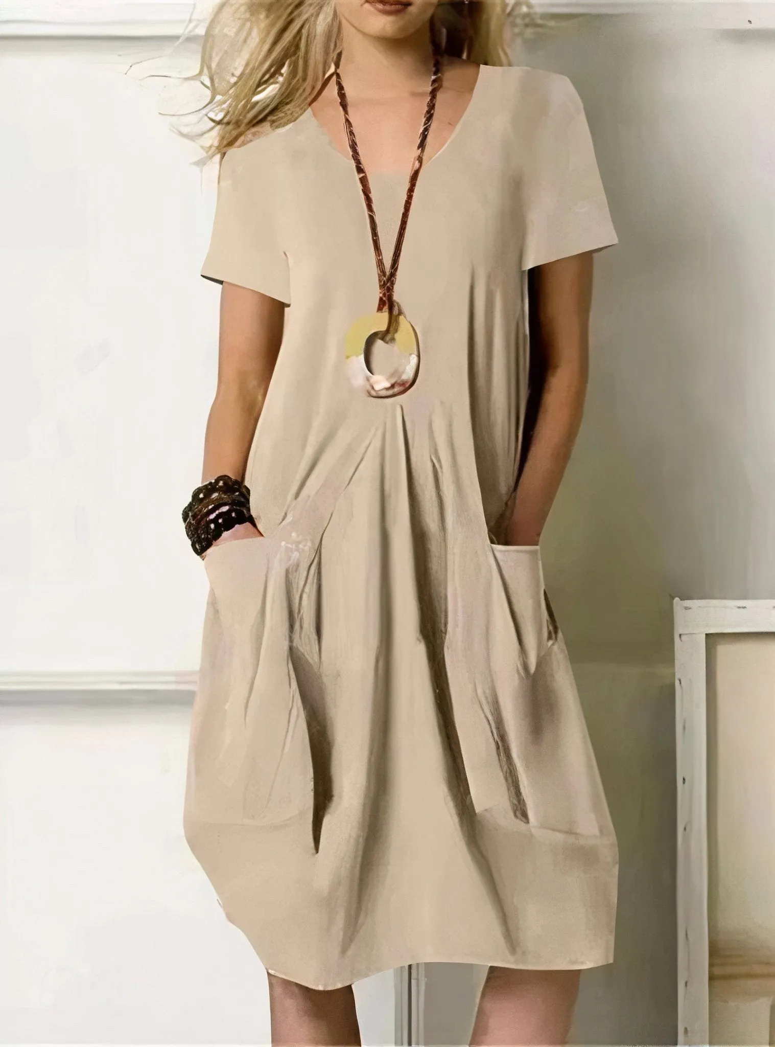 PERCY | LOOSE FLOWING CASUAL DRESS