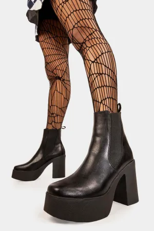 Pick N Mix Platform Ankle Boots