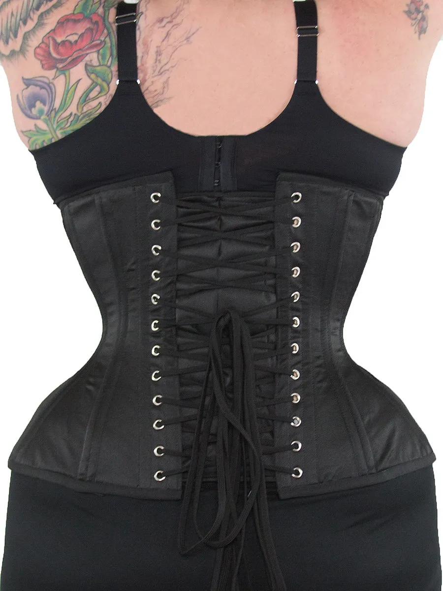 Plus Size Satin Extreme Curve Standard Underbust Corset : CS-479