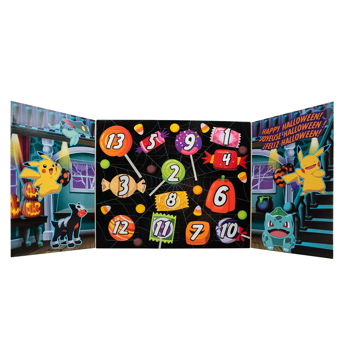 Pokemon Halloween Countdown Calendar