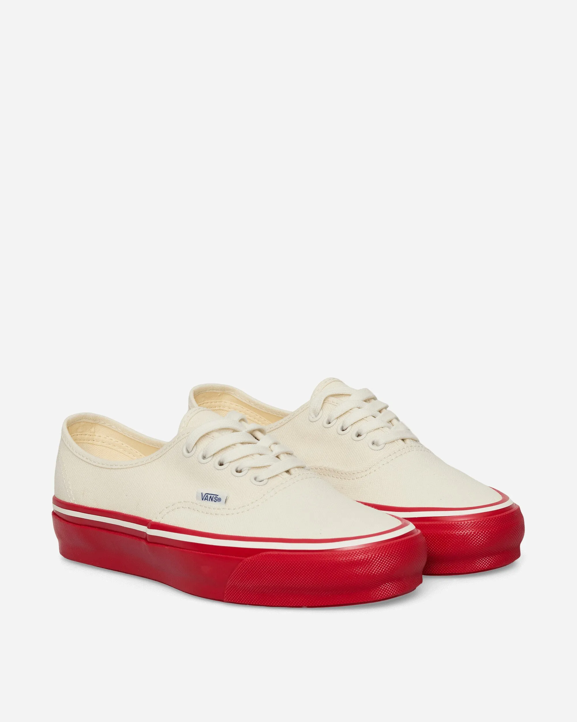Premium Authentic 44 Duck Canvas Sneakers White / Red