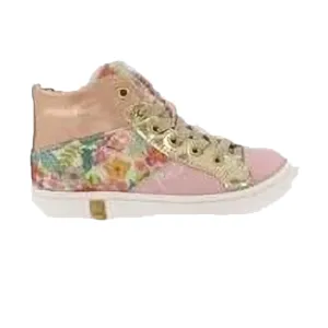 Primigi Floral Leather High Trainers