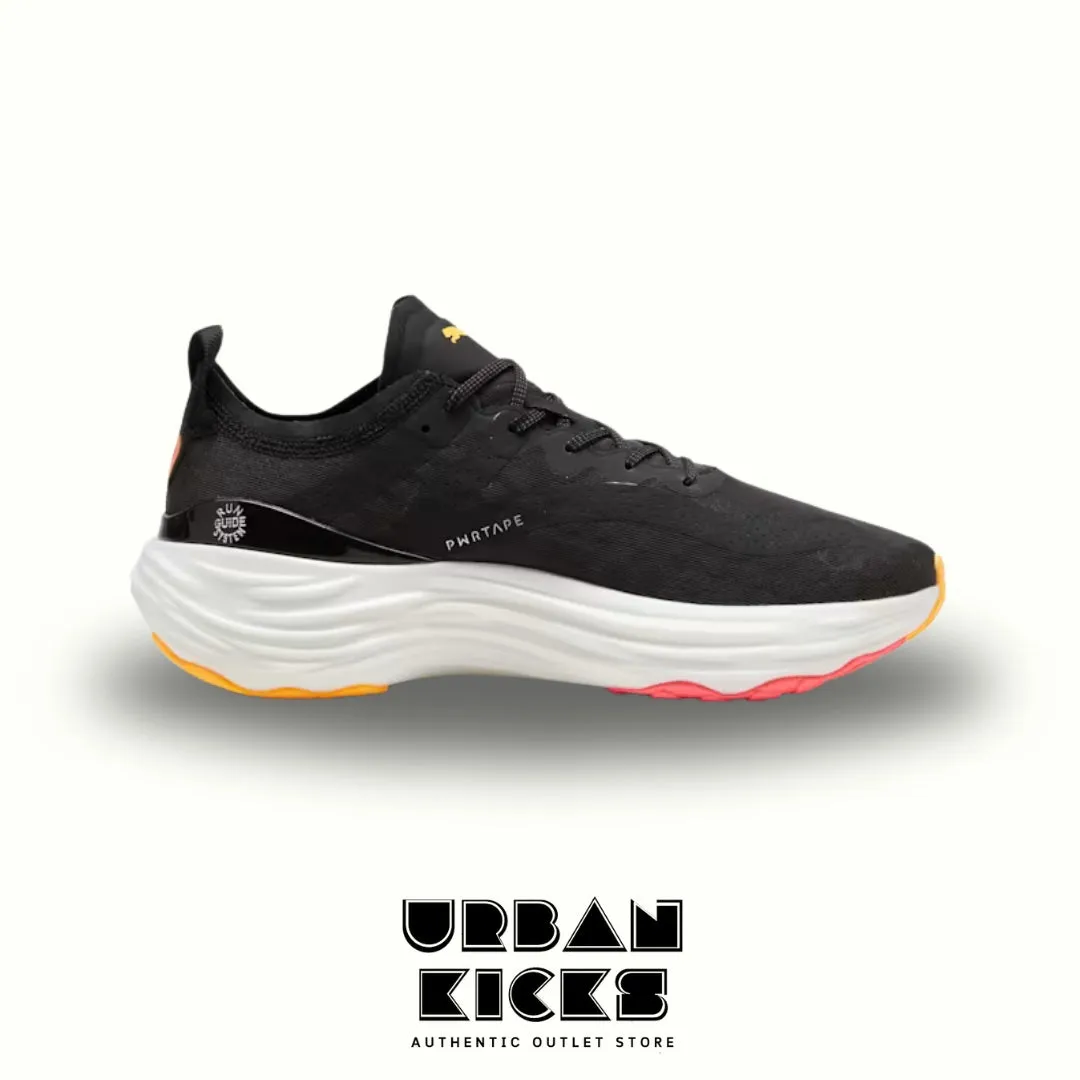 PUMA ForeverRun NITRO – Black, Sun Stream, Sunset Glow