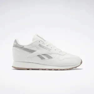 Reebok Footwear Women CLASSIC LEATHER SHOES CHALK/PUGRY3/TAUPE
