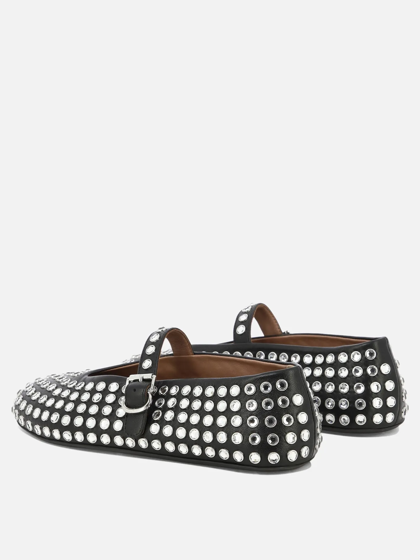Rhinestone ballet flats