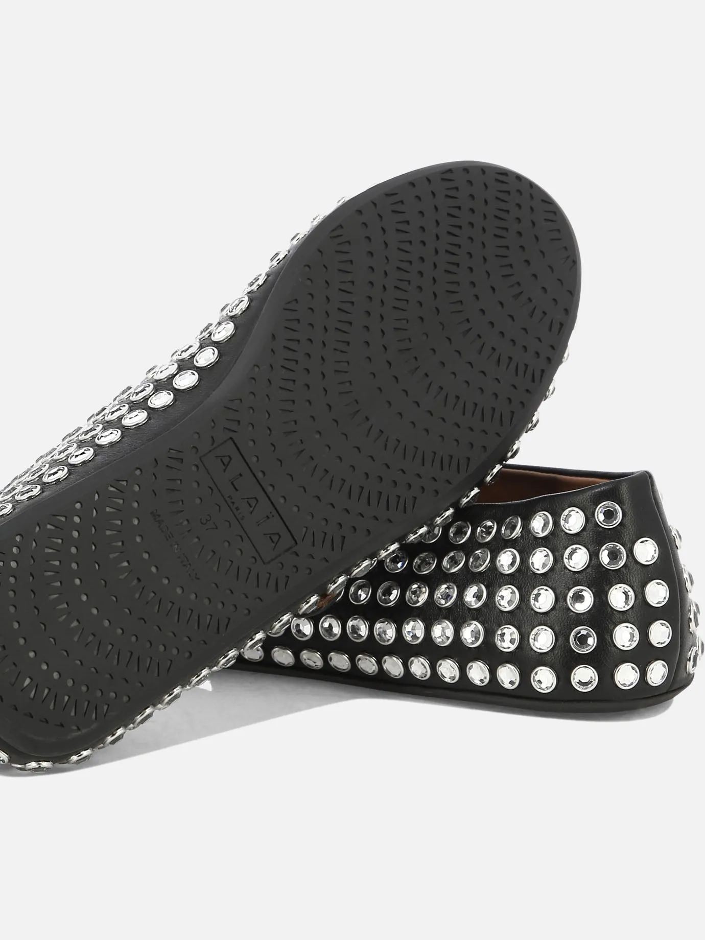 Rhinestone ballet flats