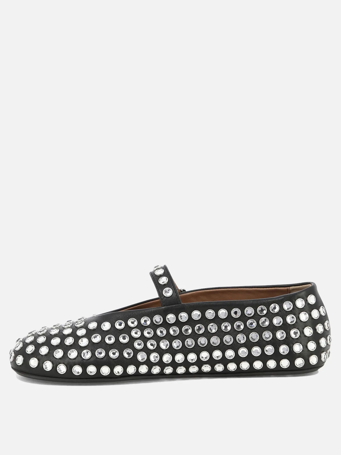 Rhinestone ballet flats