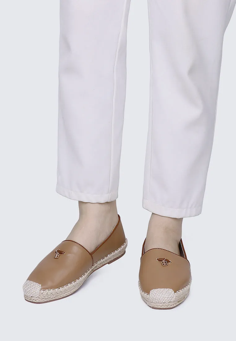 Roberta Comfy Espadrilles In Brown