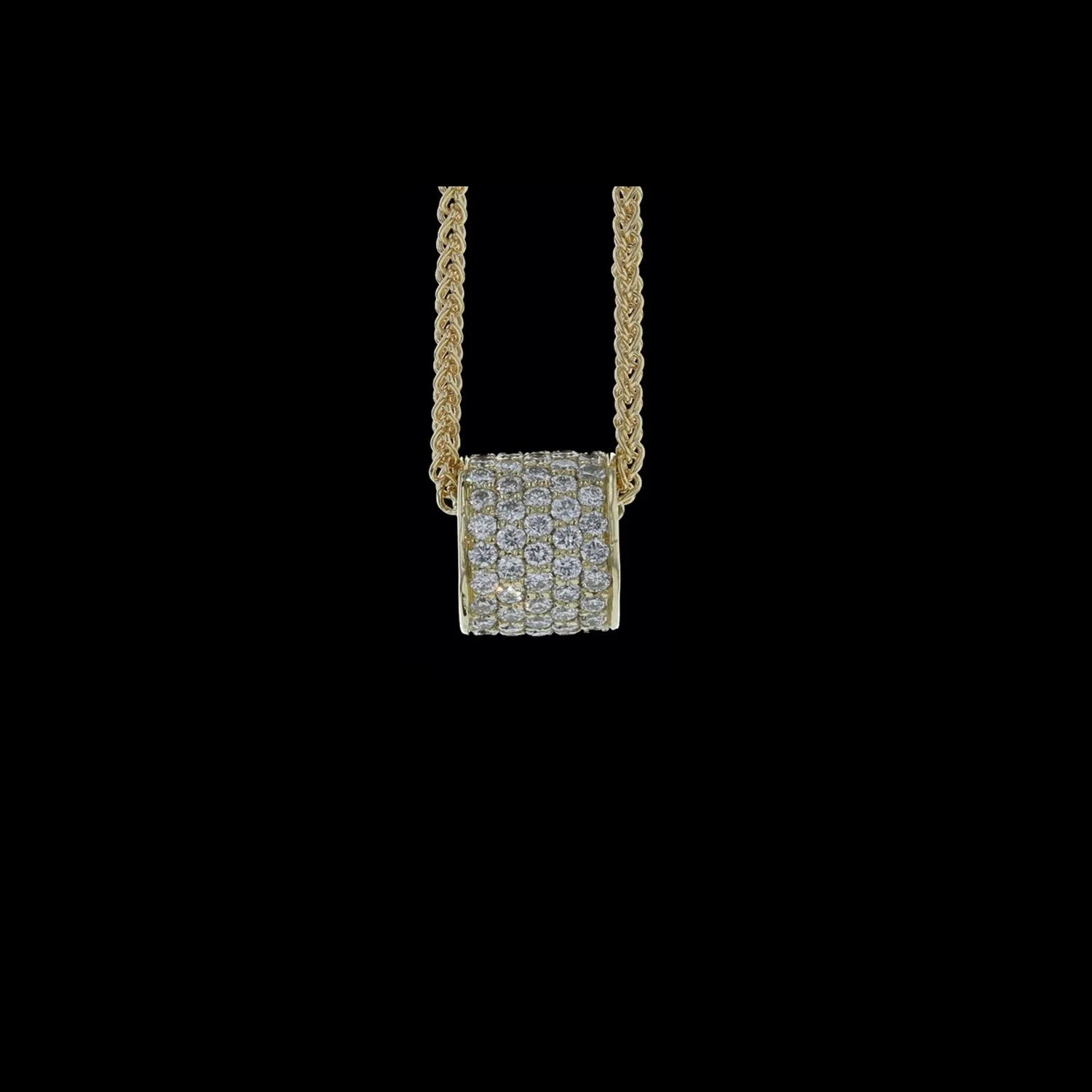 Rolo S5 Diamond Yellow Gold
