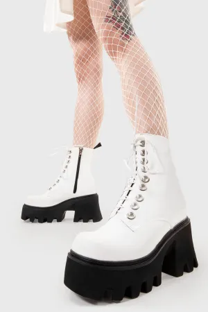 Run To You Chunky Platform Ankle Boots