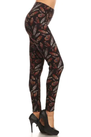 Rustling Leaves Premium Leggings
