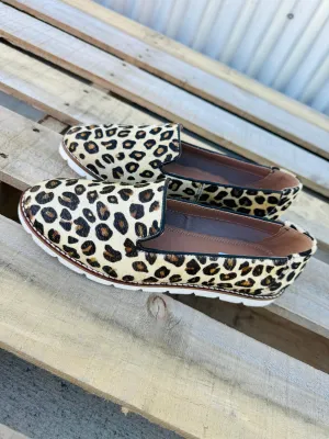 S-4124 Airy Hair on Casual sneaker Leopard