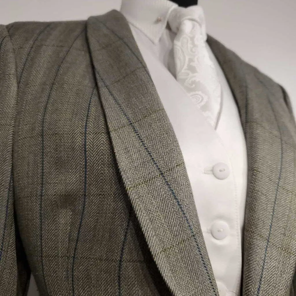 Sage Windowpane Daycoat