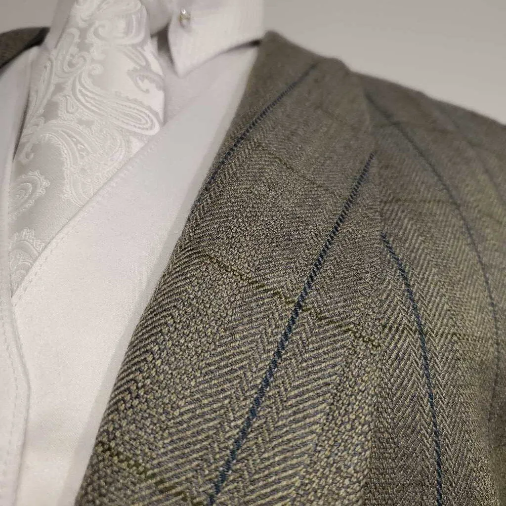 Sage Windowpane Daycoat