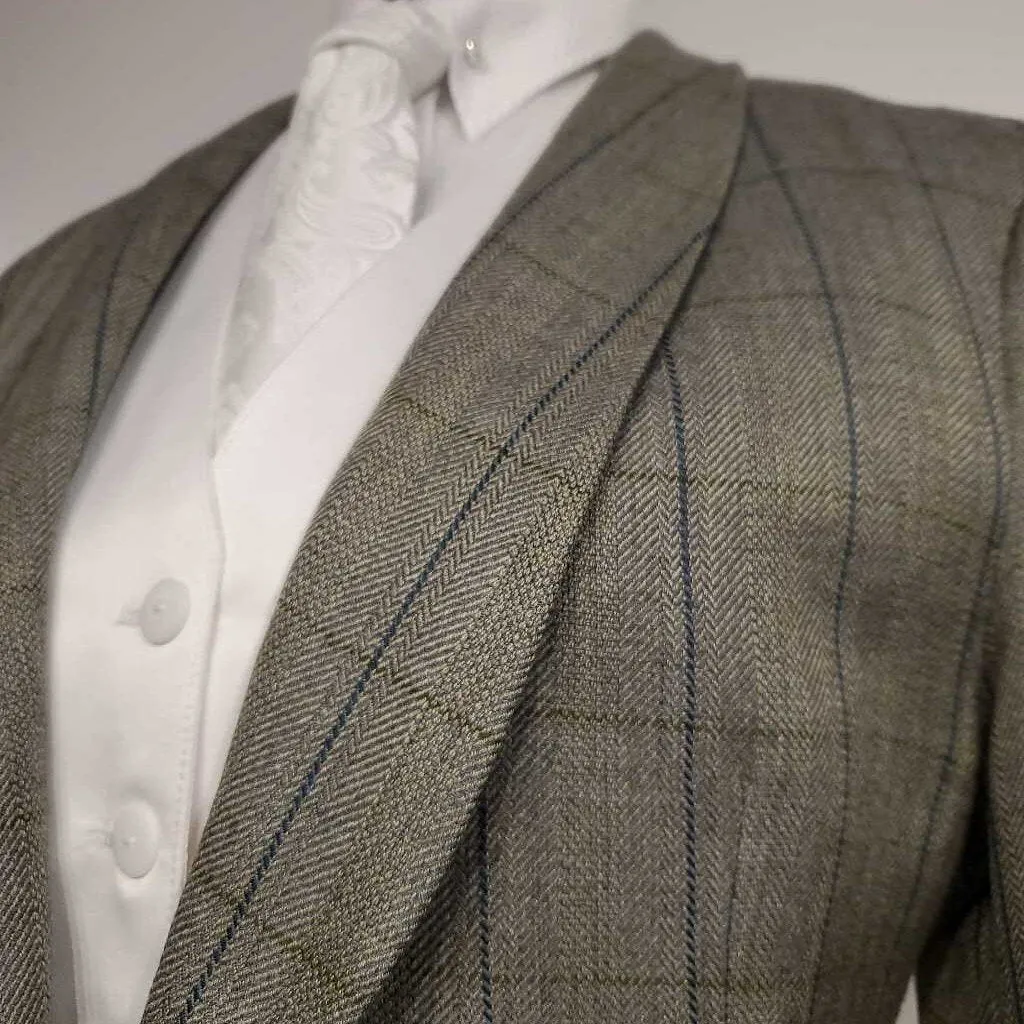 Sage Windowpane Daycoat
