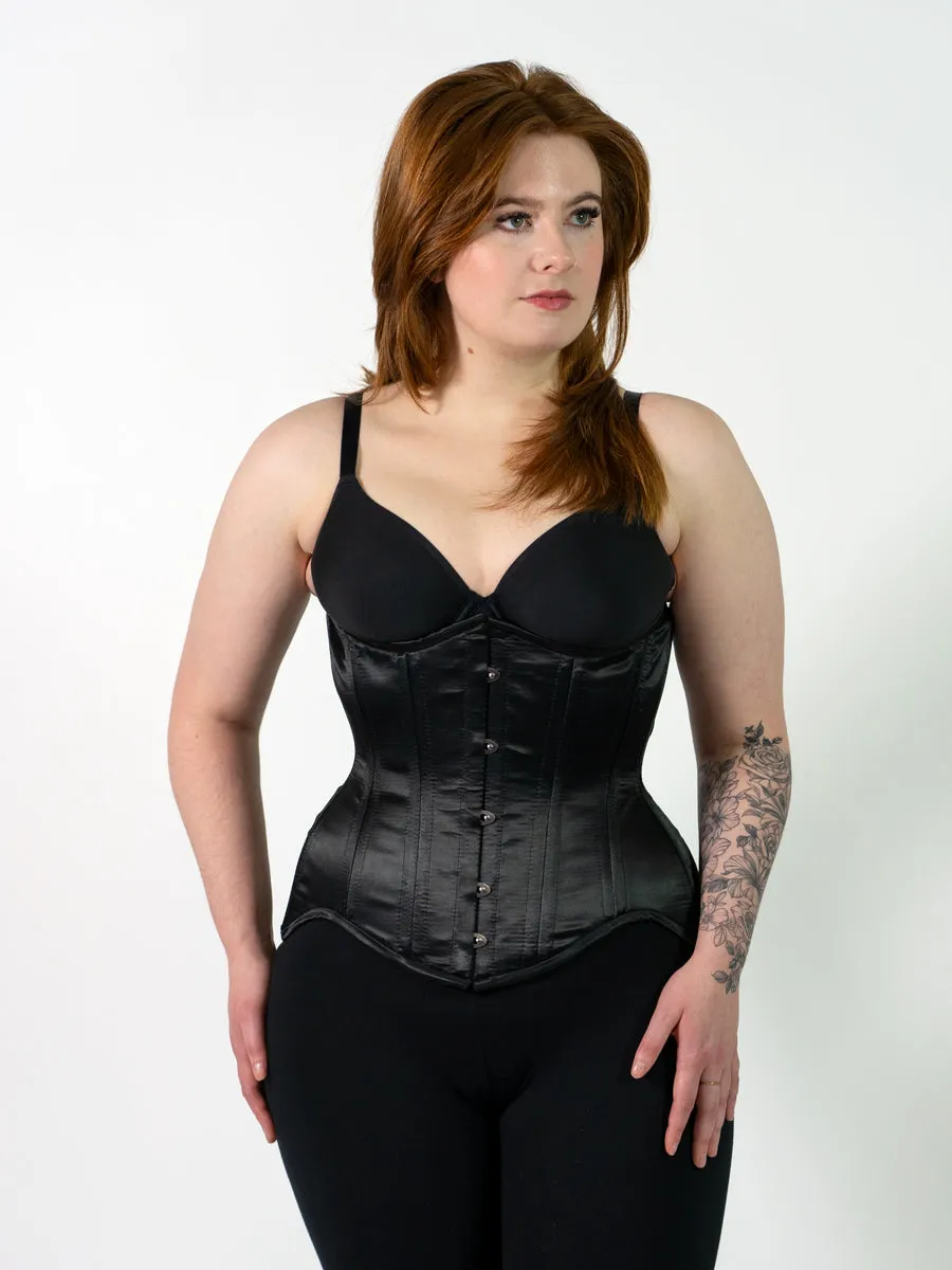 Satin Extreme Curve Longline Underbust Corset : CS-479