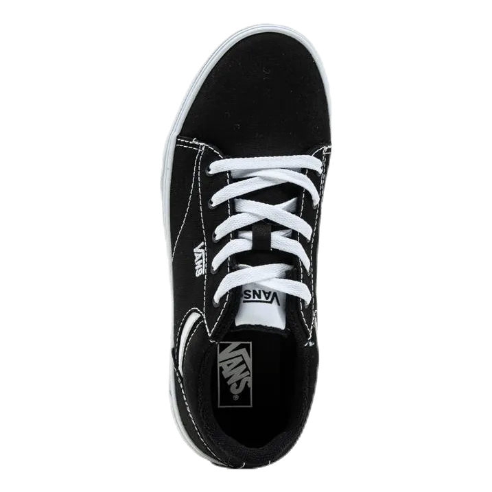 Seldan Canvas Junior White/Black