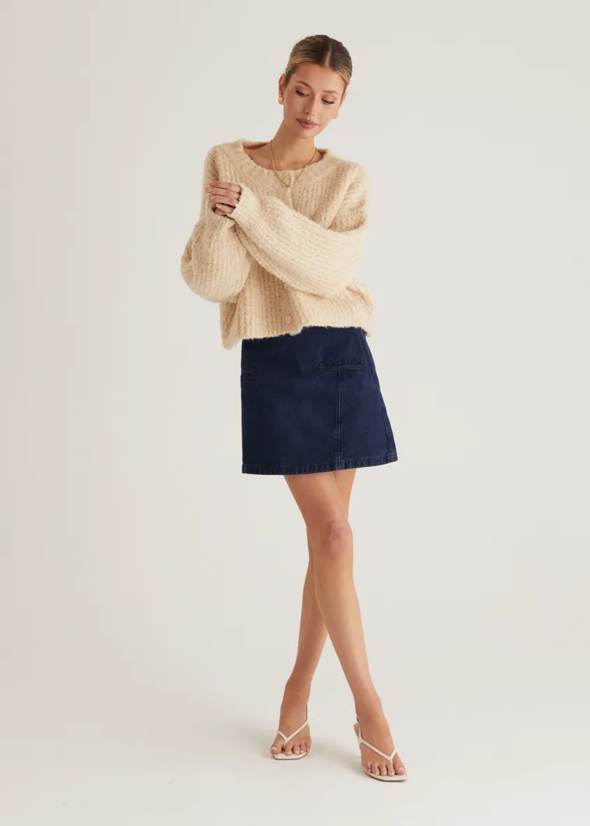 Shelby Cardigan - Cream