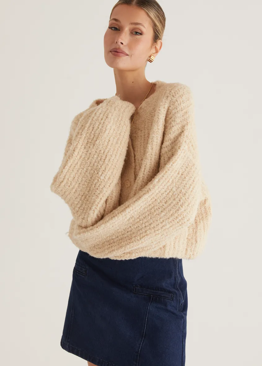 Shelby Cardigan - Cream