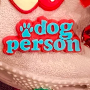 SHOE CHARMS - DOG PERSON