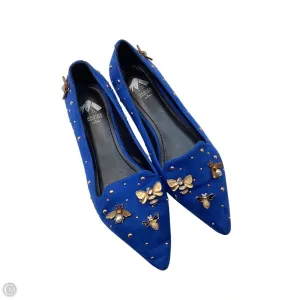 Shoes Flats By Cmc In Blue, Size: 6(36)