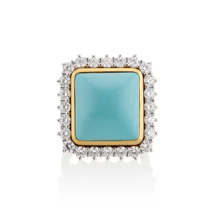 Sleeping Beauty Turquoise Ring