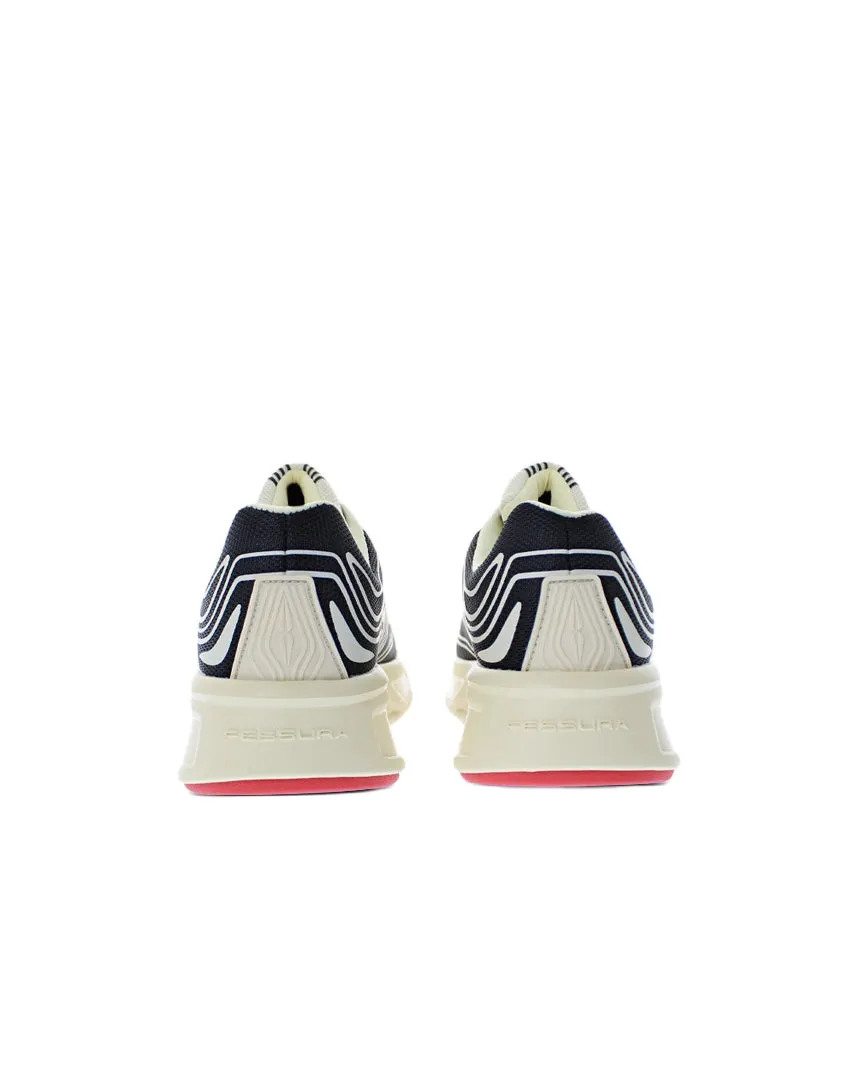 Sneaker FESSURA RUNFLEX #01 BLACK/BONE - M