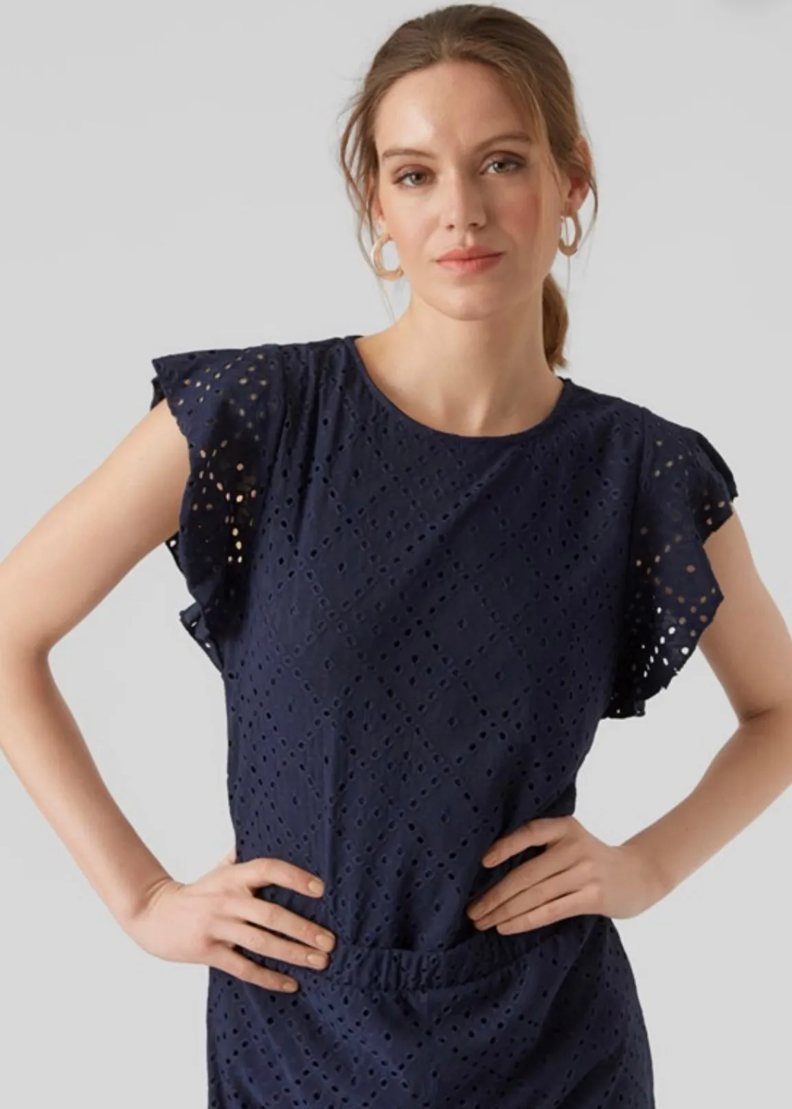 Snow White Broderie Anglaise Top