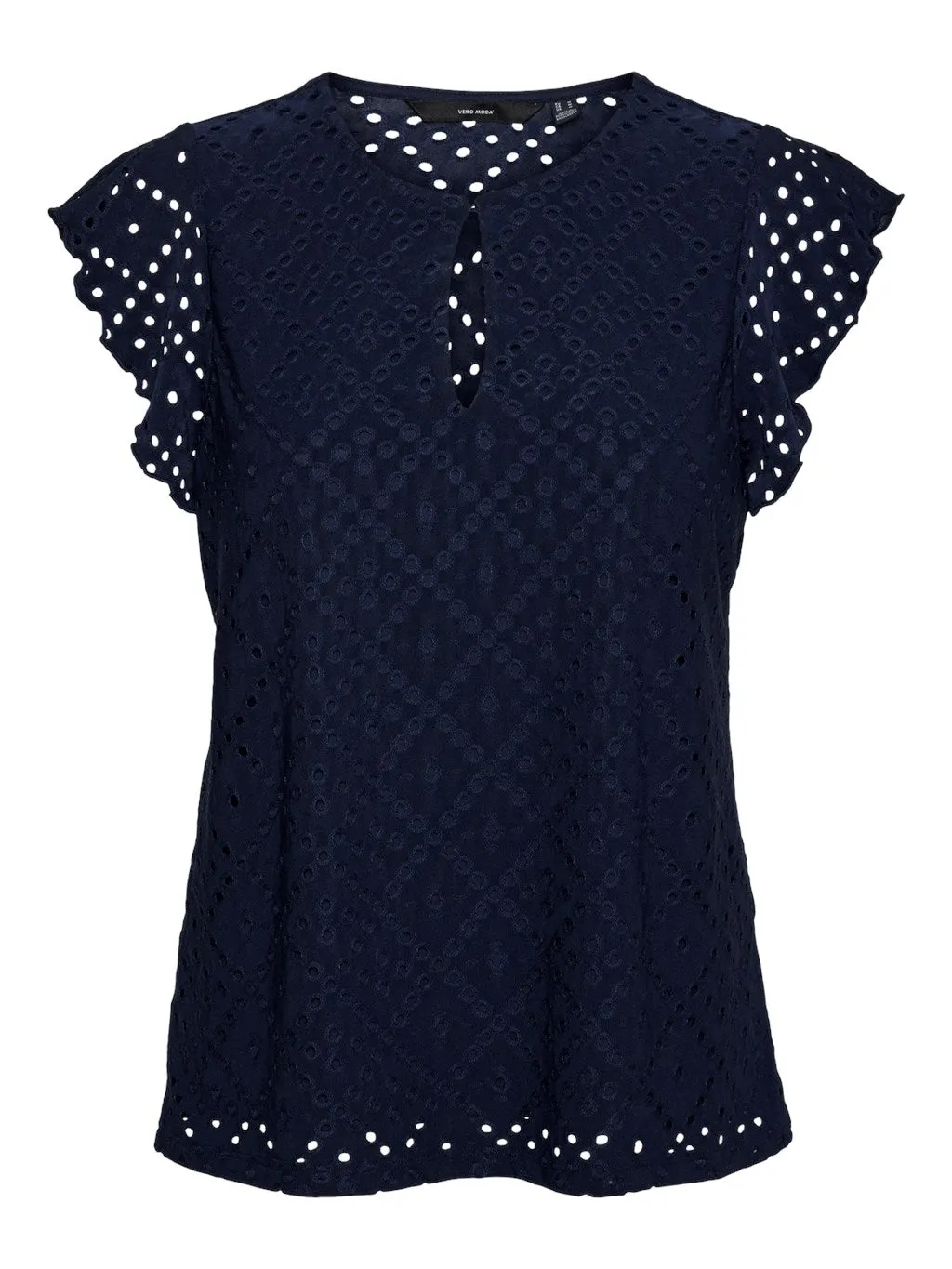 Snow White Broderie Anglaise Top