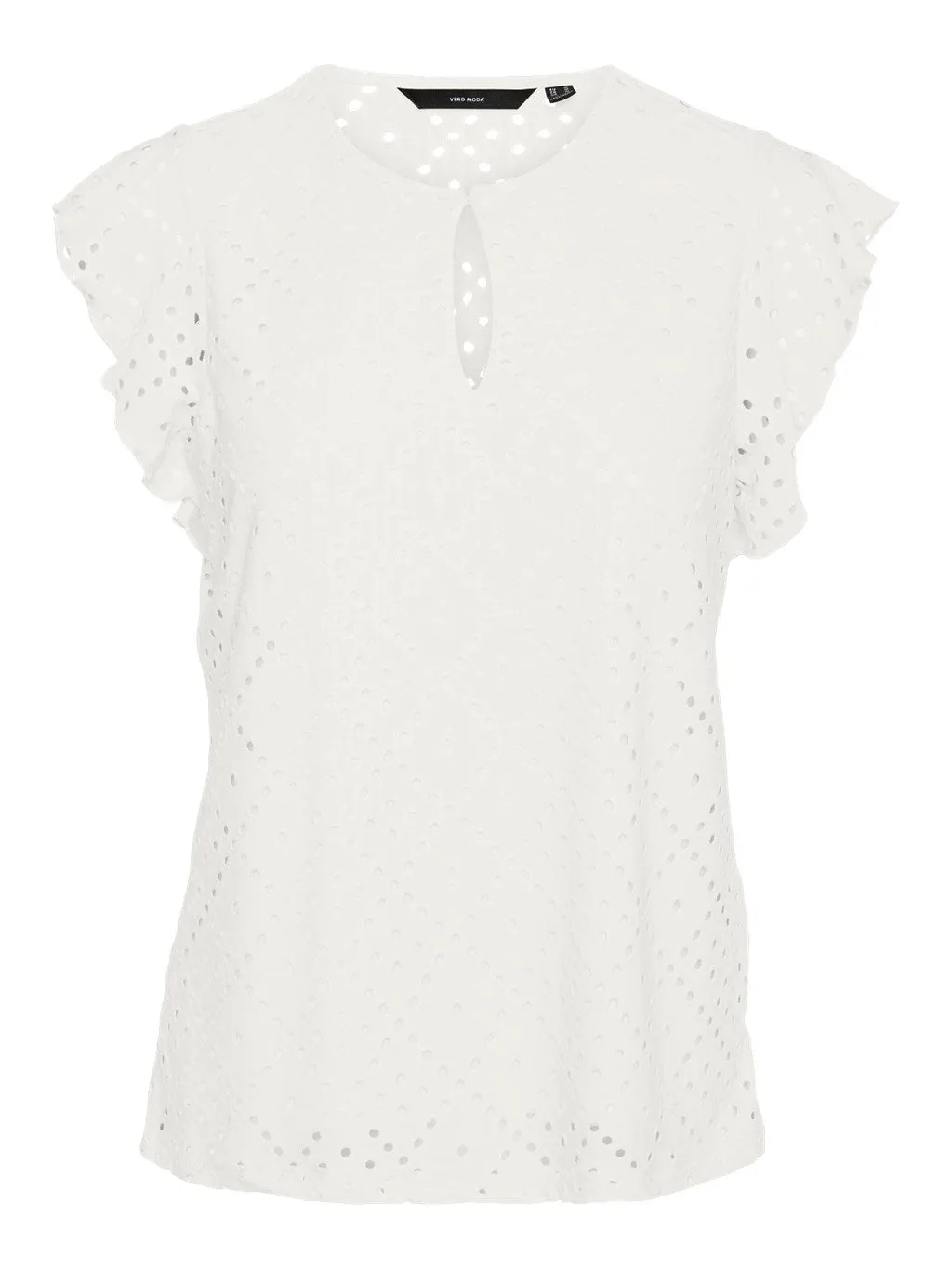 Snow White Broderie Anglaise Top