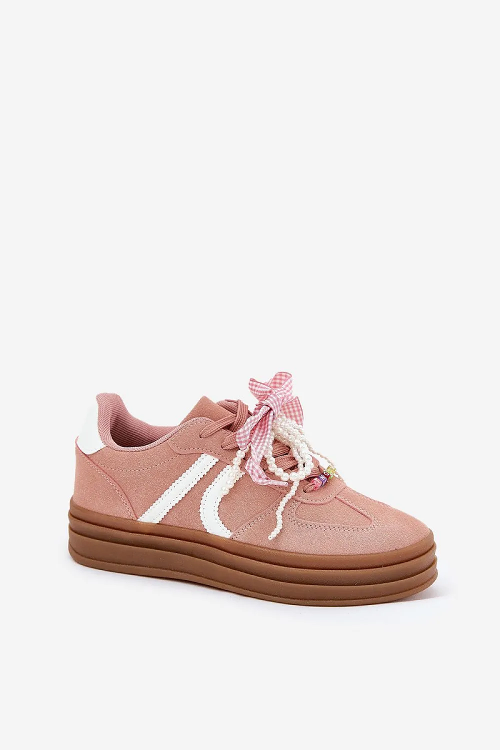 Step in style Pink Platform Sport Shoes Sneakers