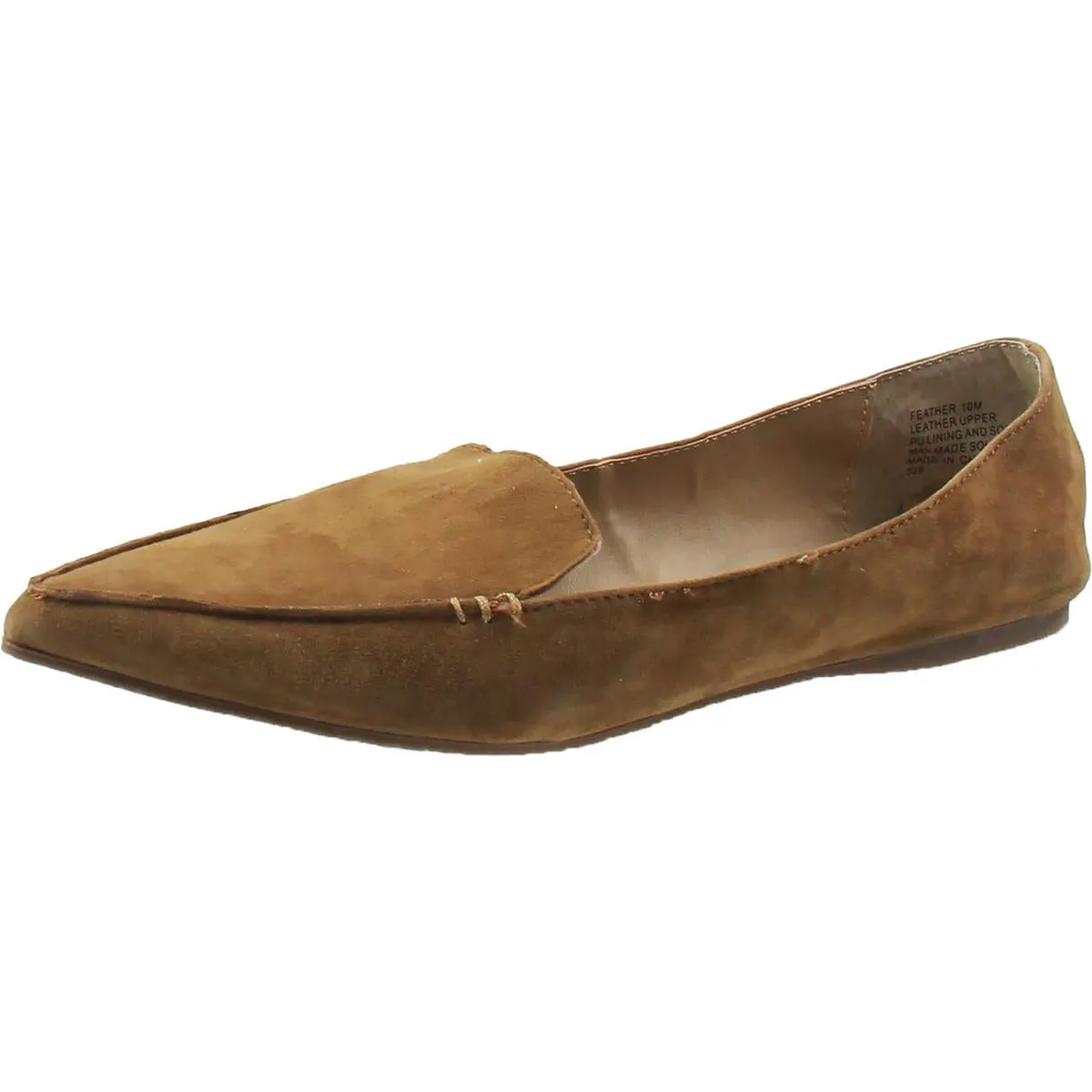 Steve Madden Womens Feather Loafers