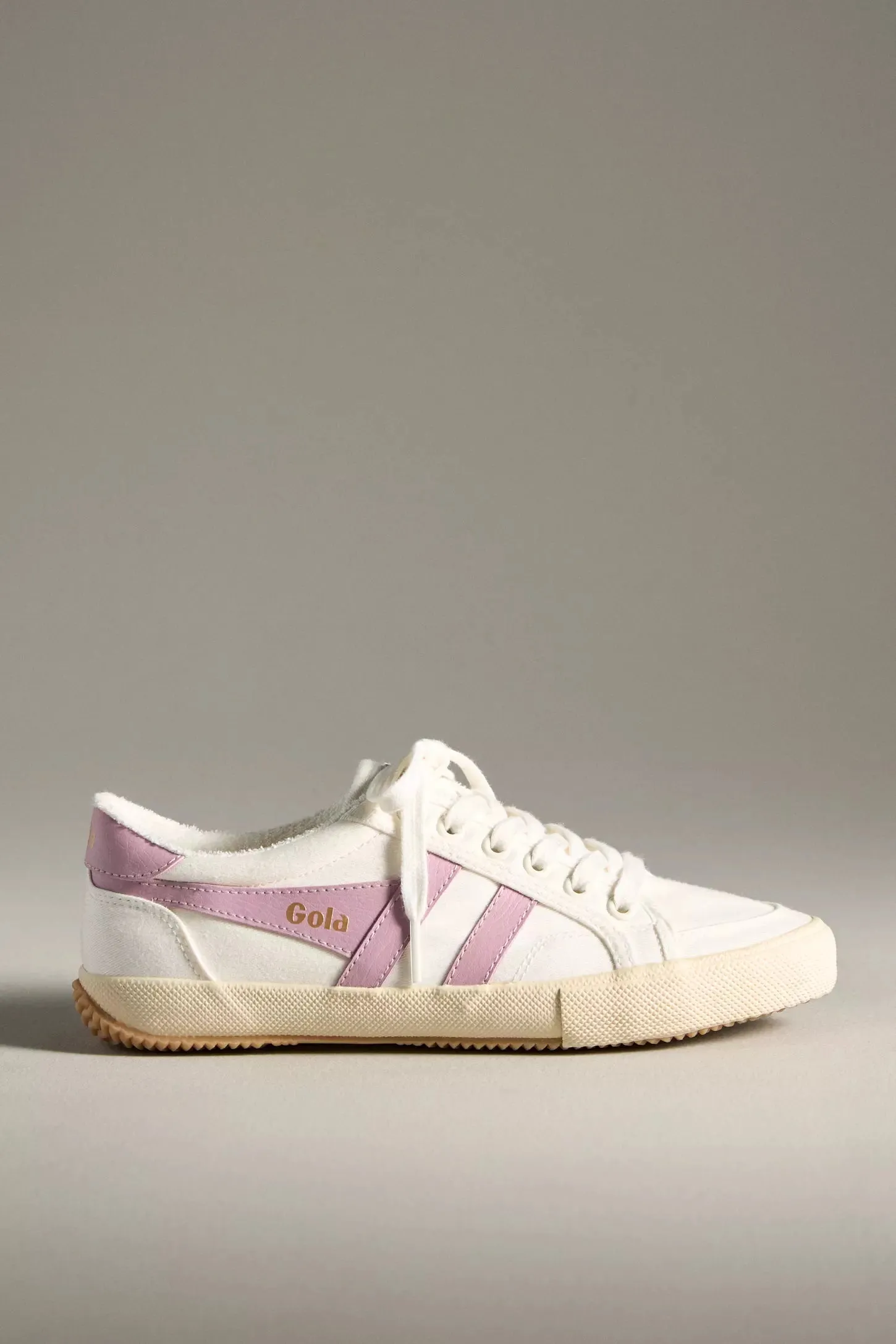 Stratus Plimsolls Sneaker in Off White/Candy