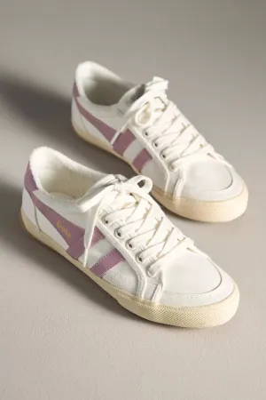 Stratus Plimsolls Sneaker in Off White/Candy